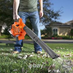 Souffleur à gaz portatif 26cc à deux temps réglable pour le nettoyage des feuilles et de la neige dans la cour