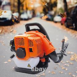 Souffleur de feuilles à essence lourd pour nettoyer la pelouse, sac à dos, à deux temps.