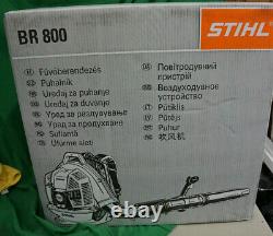 Stihl Br800x Magnum Gas Powered Backpack Leaf Blower Flambant Neuf